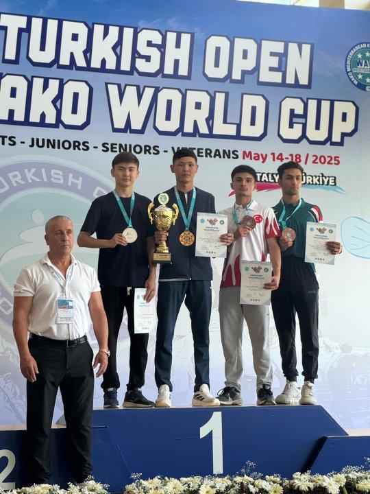 2025 жылдың 14-19 мамыр аралығында Туркия мемлекеті Анталия қаласында Кикбоксингтен жастар арасында Turkish Open WORLD CUP -2025